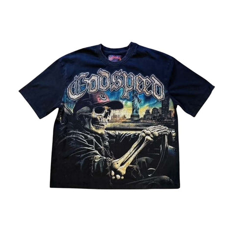 Godspeed Sightseeing Tee Black