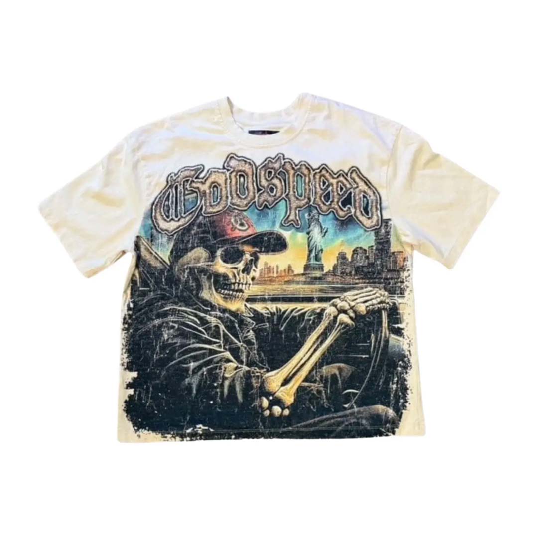 Godspeed Sightseeing Tee Bone
