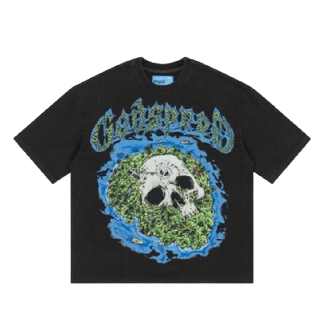 Godspeed Skull Island 2.0 Tee Black
