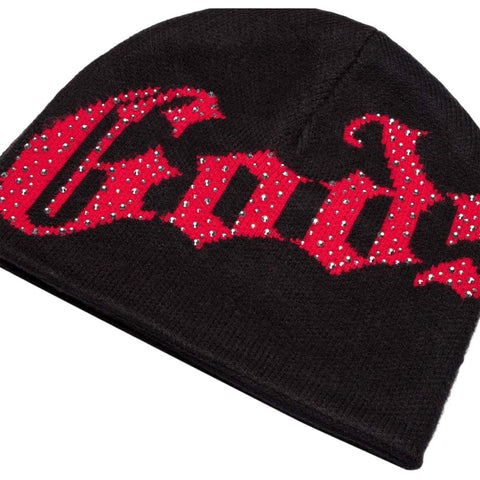 Godspeed Studded Beanie Black Red