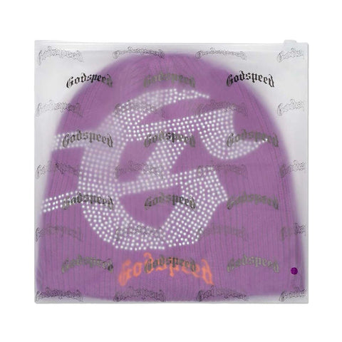 Godspeed Studded Beanie Purple