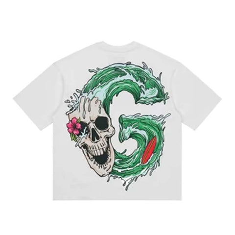 Godspeed Surfs Up Tee White