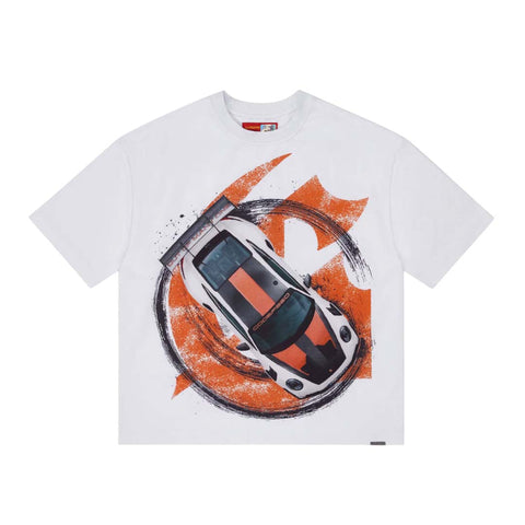 Godspeed Track Mode Miami Superrun White Tee