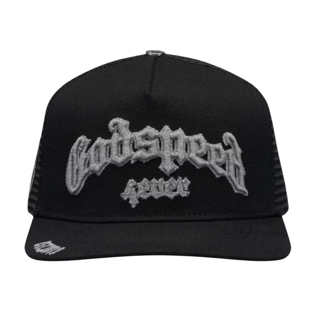 Godspeed Trucker Hat Black 3M Reflective