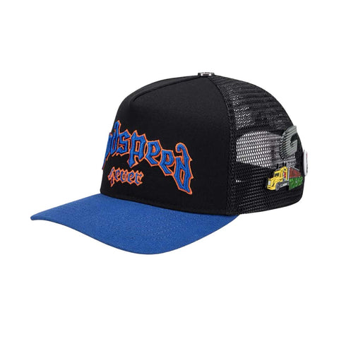 Godspeed Trucker Hat Black Blue Orange