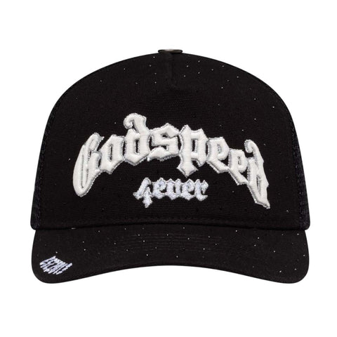 Godspeed Trucker Hat Black White VVS