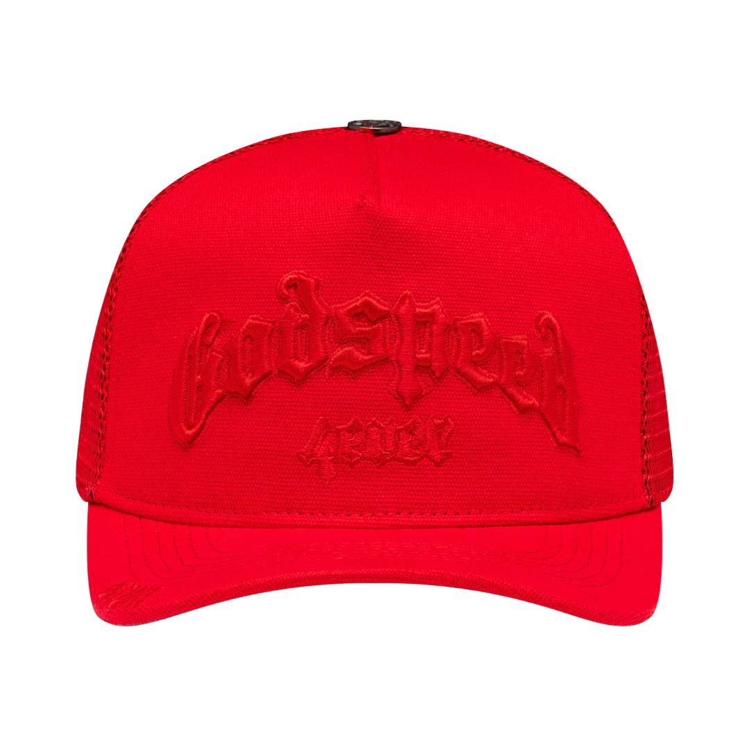 Godspeed Trucker Hat Double Red