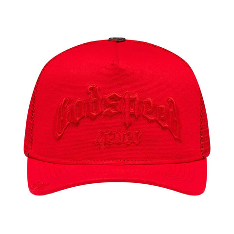 Godspeed Trucker Hat Double Red