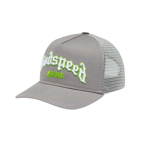 Godspeed Trucker Hat Grey Lime