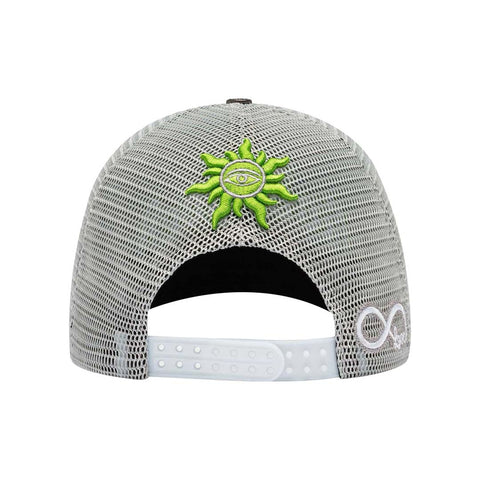 Godspeed Trucker Hat Grey Lime
