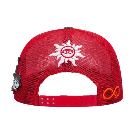 Godspeed Trucker Hat Red White