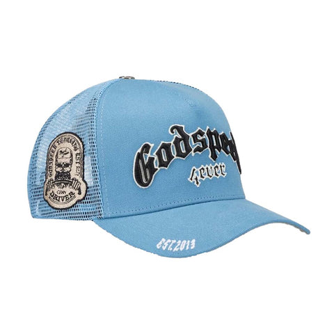 Godspeed Trucker Hat Sky Blue