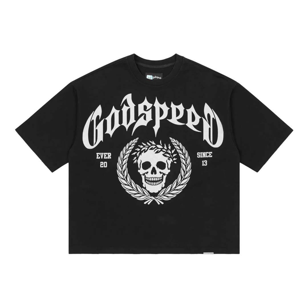 Godspeed Victor Crest Black Basic Tee
