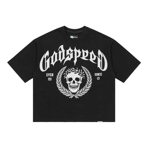 Godspeed Victor Crest Black Basic Tee