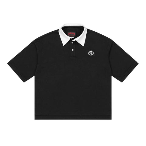 Godspeed Victor Minimal Crest Polo Black