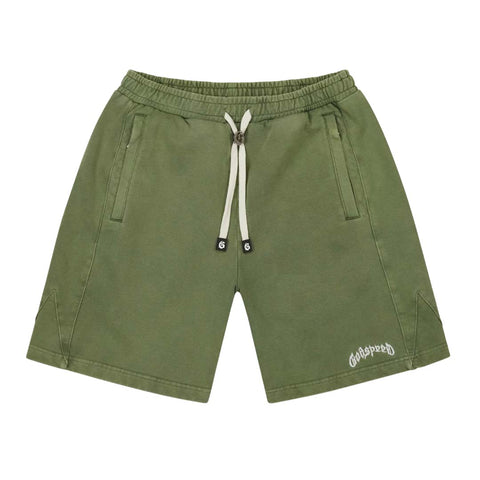 Godspeed Vital Terry Shorts Olive Green