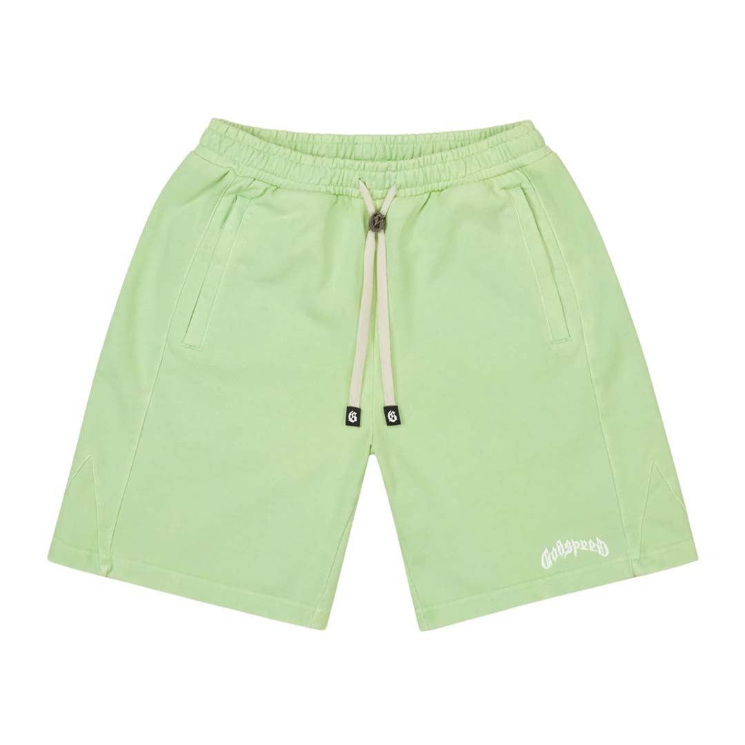 Godspeed Vital Terry Shorts Volt Green Washed