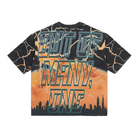Godspeed Voltage Tee Black Orange