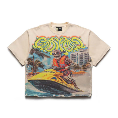 Godspeed Wave Runner Bone Tee