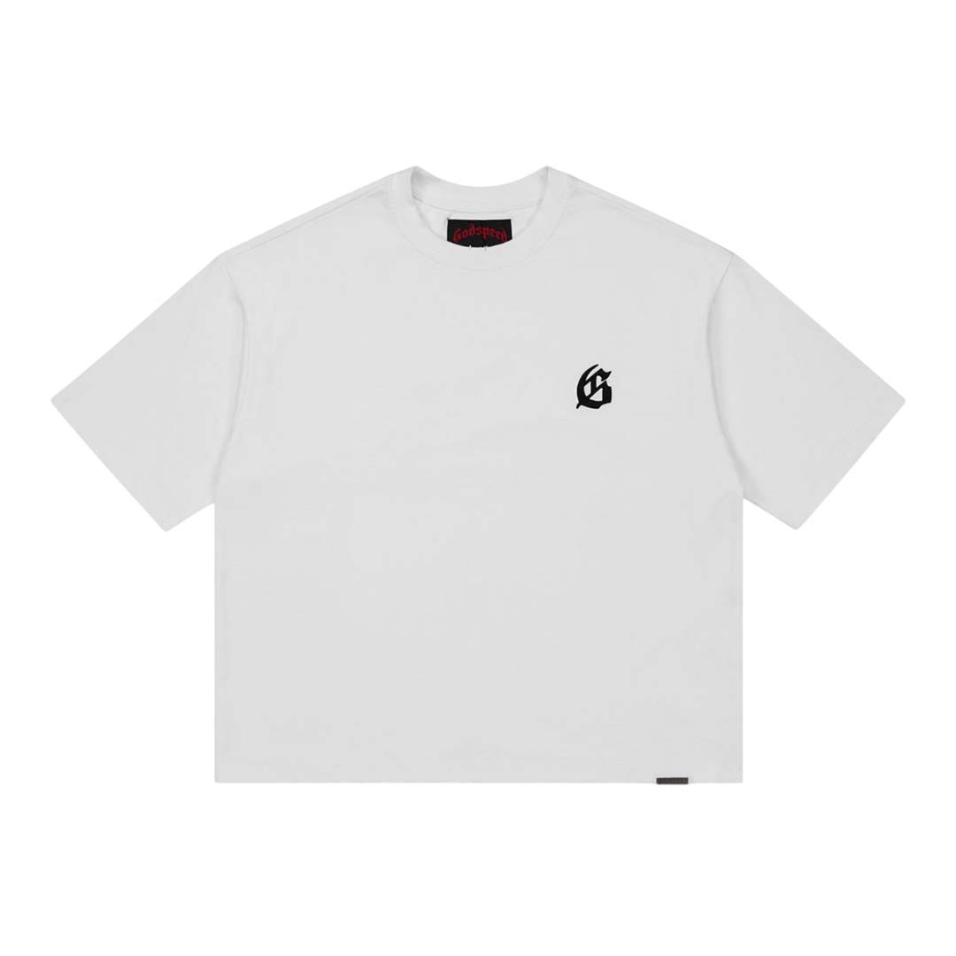 Godspeed White G Logo Tee