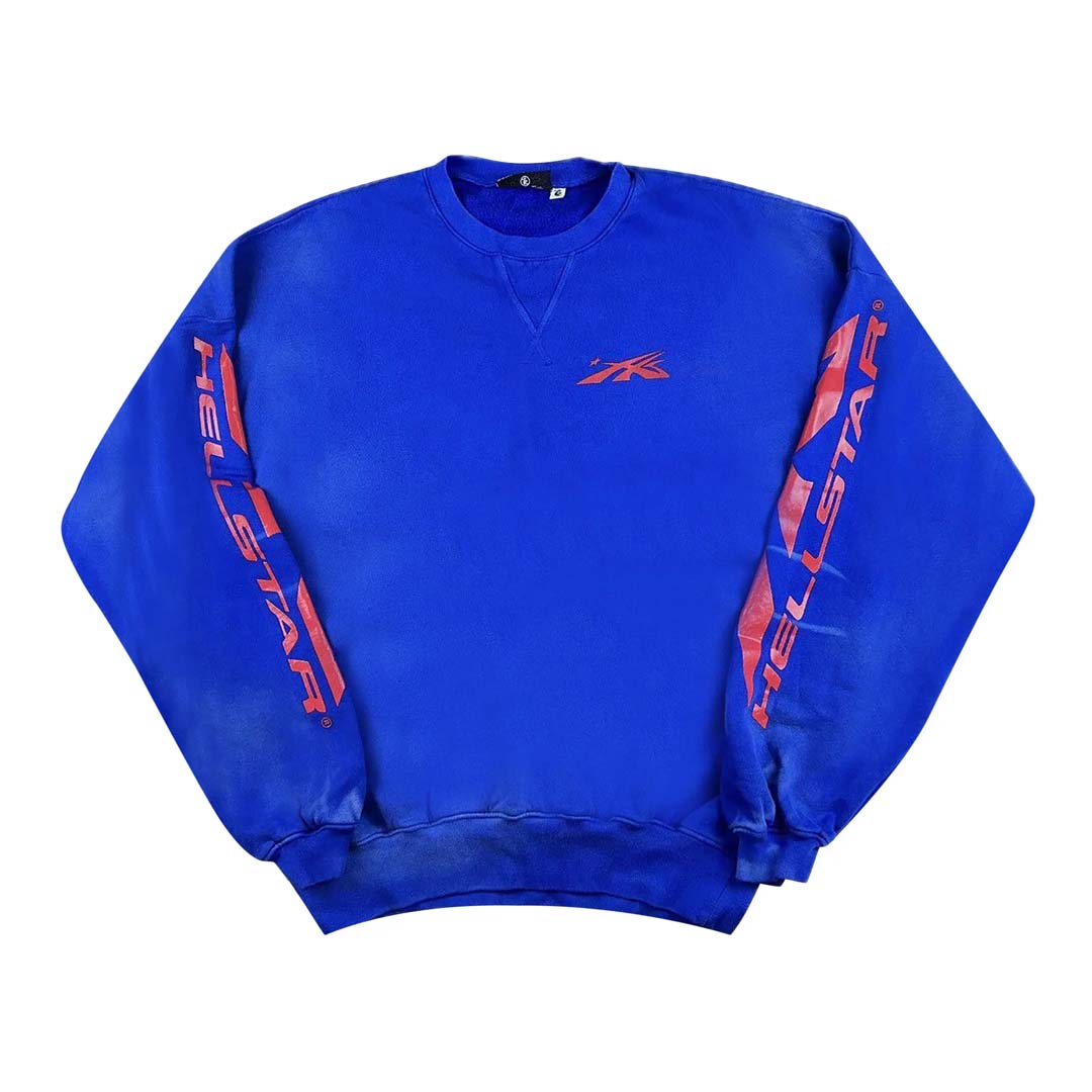 Hellstar Sport Crewneck 'Blue'