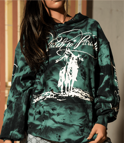 Hellstar Studios Green Marble Paradise Hoodie