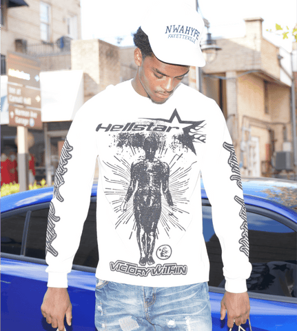 Hellstar Victory Thermal Long Sleeve Cream