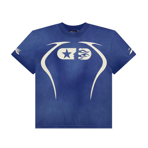 Hellstar Warm Up Tee 'Blue'