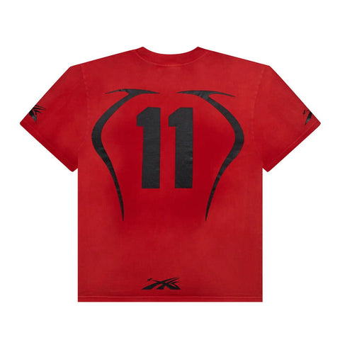 Hellstar Warm Up Tee 'Red'