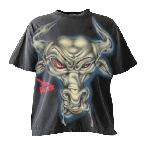 Hellstar x WWE Brahma Bull Tee Black