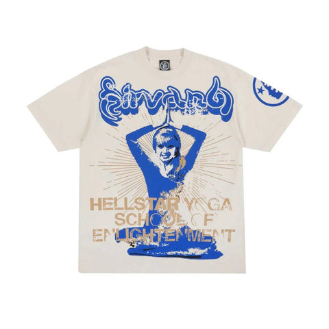 Hellstar Yoga Tee Cream