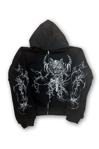 Bruised x Novulent Zip Hoodie