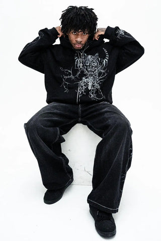 Bruised x Novulent Zip Hoodie