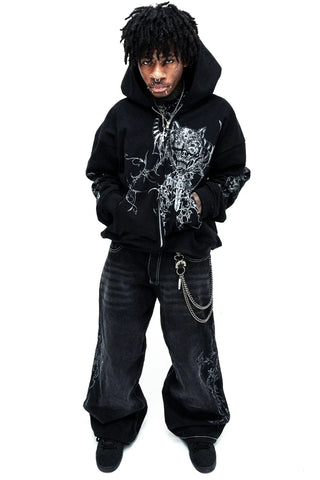 Bruised x Novulent Zip Hoodie