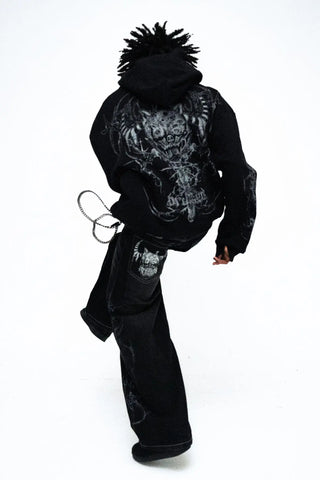 Bruised x Novulent Zip Hoodie