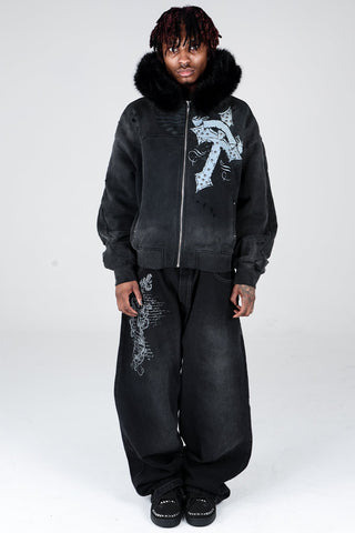 Shatter Zip Hoodie