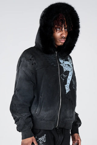 Shatter Zip Hoodie