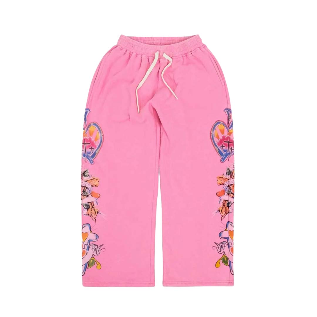 Righteous Risen King Sweatpants Pink