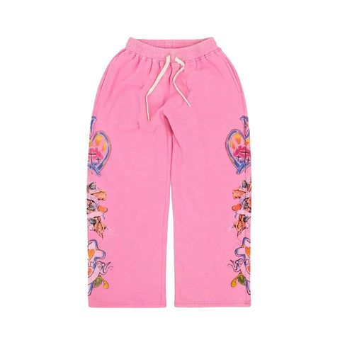 Righteous Risen King Sweatpants Pink