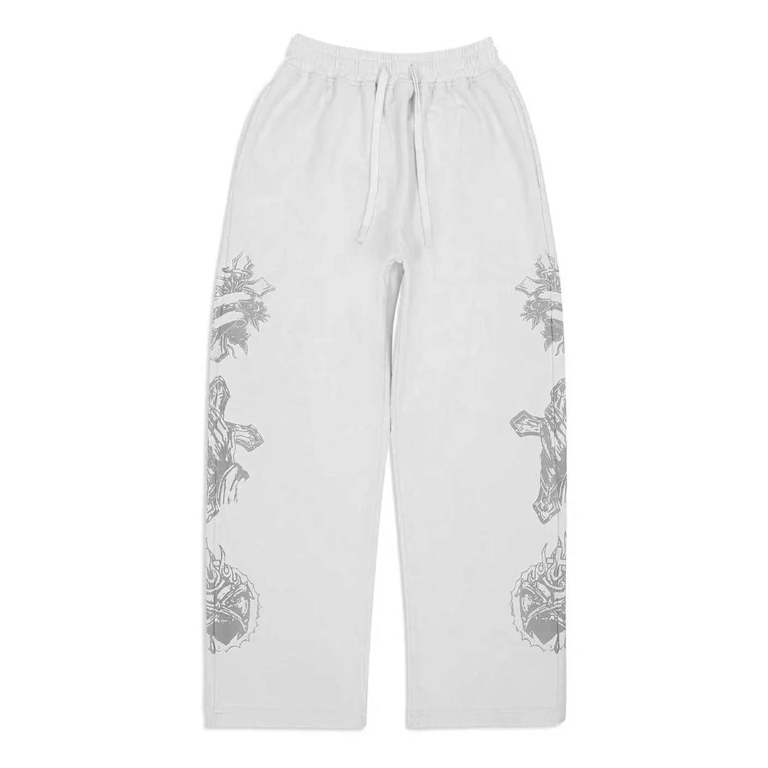 Righteous Tatted Sweatpants Grey