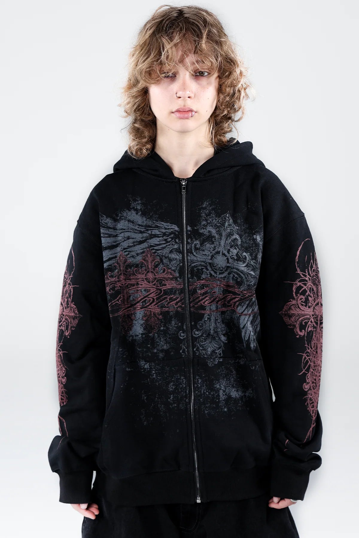 Vague Zip Hoodie