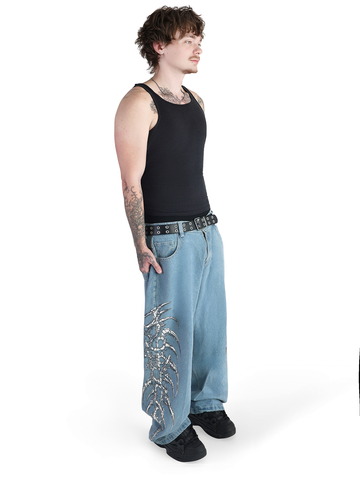 Skeleton Denim (Blue)
