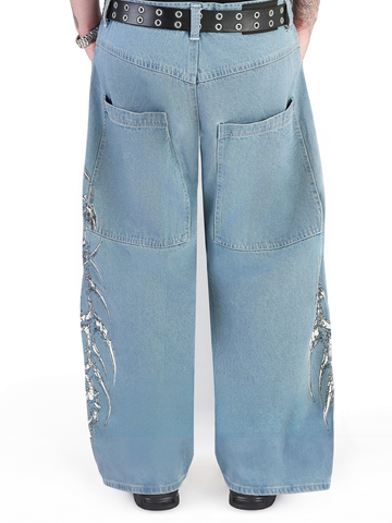 Skeleton Denim (Blue)