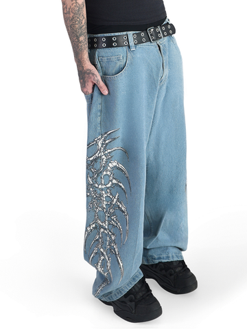 Skeleton Denim (Blue)