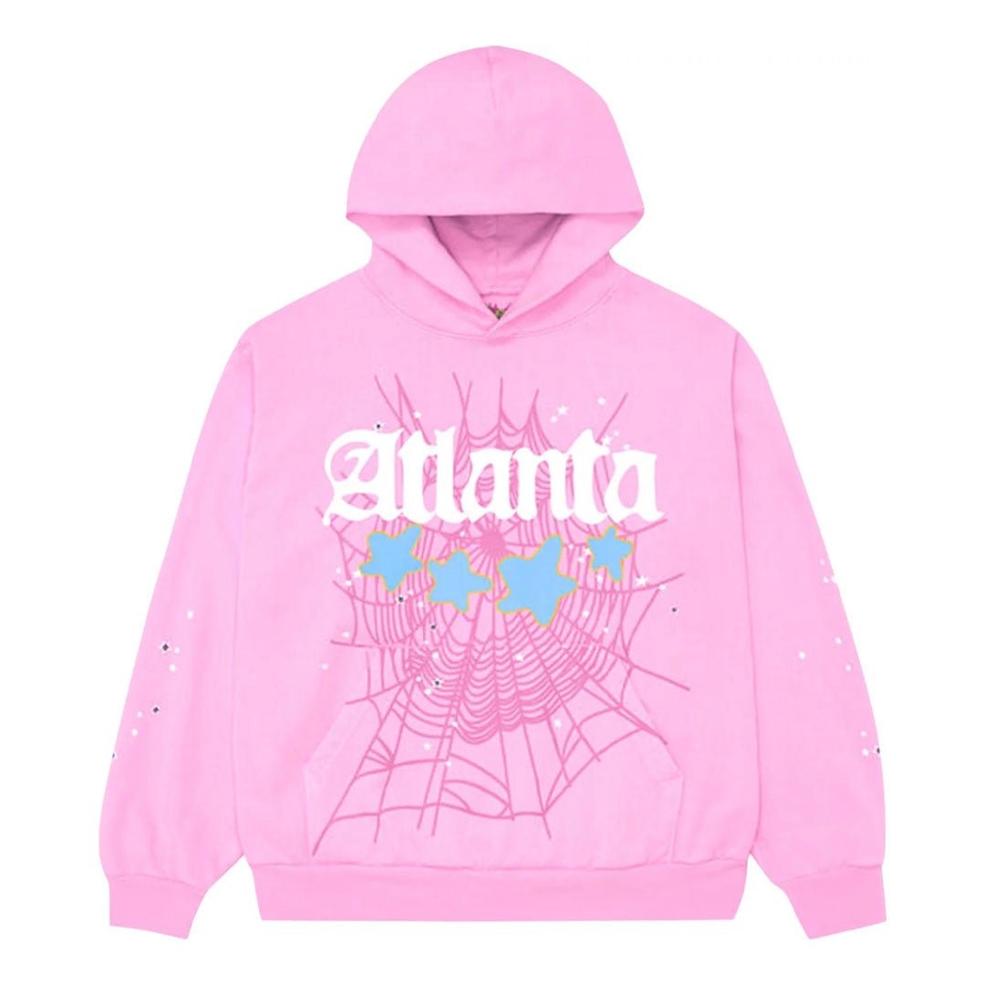 Sp5der Atlanta Hoodie 'Pink'