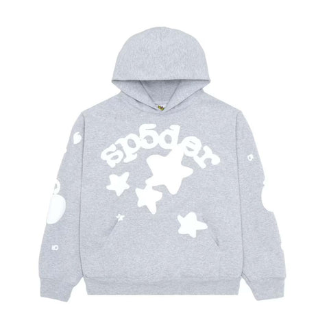 Sp5der Beluga Hoodie Heather Grey