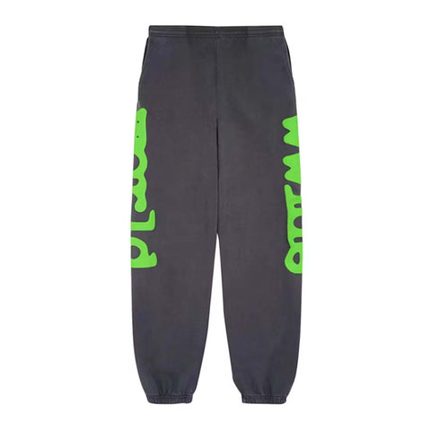 Sp5der Beluga Sweatpants Slate Grey Green