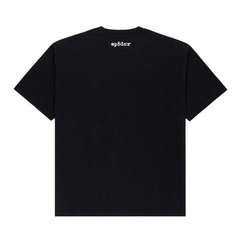 Sp5der Diffused Collegiate Tee Black