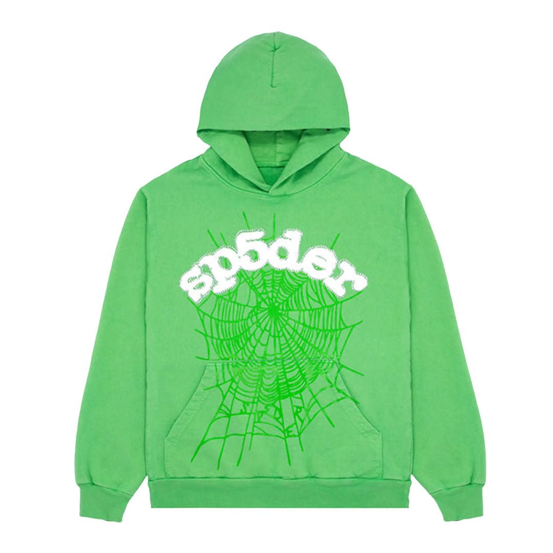 Sp5der Web Hoodie 'Slime Green'