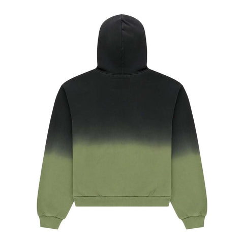 Sp5der Web Ombre Hoodie Black Green